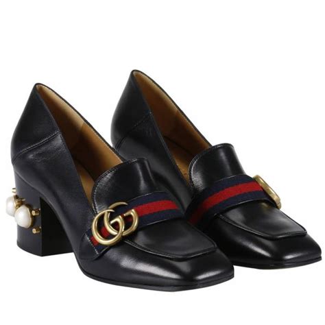 gucci scarpe perle donna|Scarpe col Tacco e Décolleté Firmate .